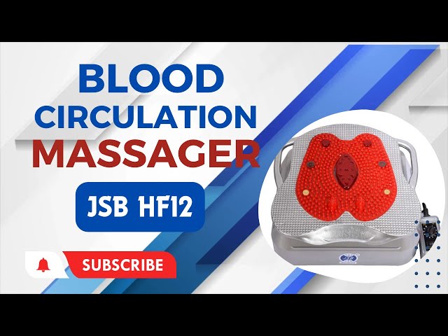 blood circulation massager jsb hf12 video demonstration
