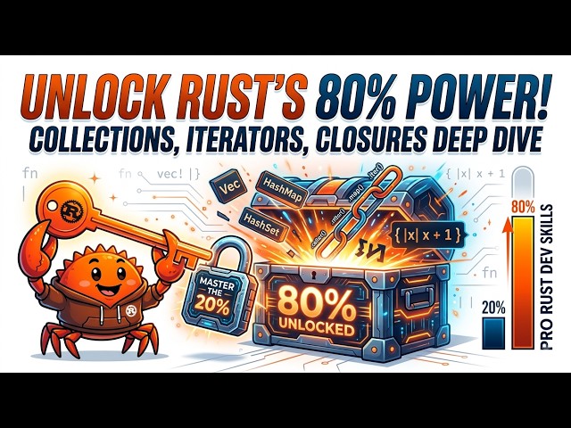 Master the 20% of Rust That Unlocks 80% of Its Power.🦀Part2:(Collections, iterator chains, closure