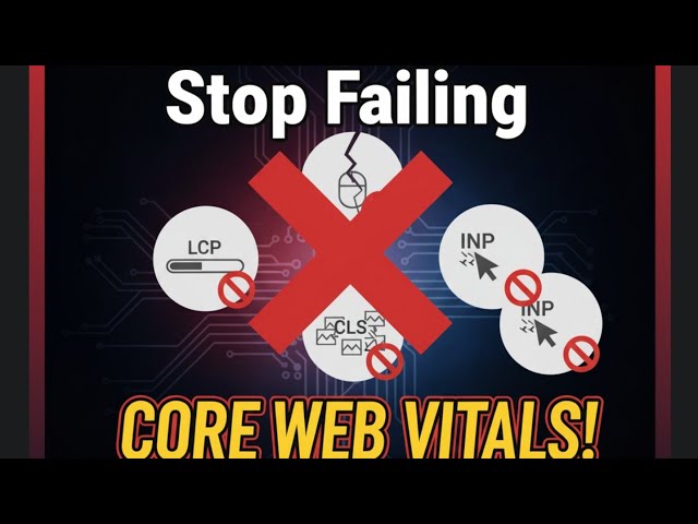 Stop Failing Core Web Vitals! (INP, LCP, CLS Fixes)