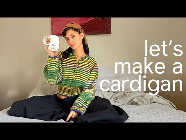 free knit cardigan pattern