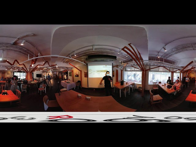 metaverse X Rogy360》竹科車庫餐廳週三共學會  主題：創二代交流/青銀共創組 #達標智源  dp smart 1:42:20 分享  Rogy360 現場環景VR直播