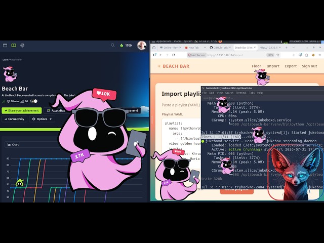 TryHackMe Beach Bar | Hacker Holidays | Unsafe YAML deserialization | 2026