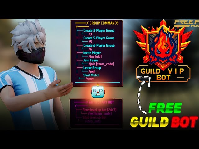 Free Fire New Guild Bot 🤖🔥 | Free Fire Guild Bot Setup 100% Free & Safe (Working Today)
