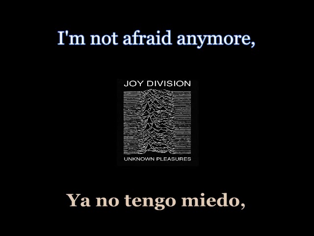 Joy Division - Insight - Lyrics / Subtitulos en español (Nwobhm) Traducida