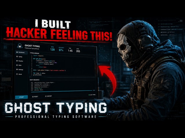 I Built the Typing Master Every Programmer Needs (Hacker Style)