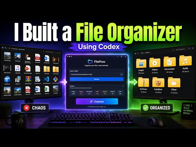 I Built a File Organizer Using Only Codex