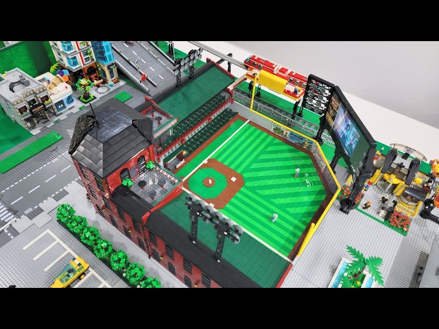 LEGO Baseball Stadium MOC | WE HAVE A NAME!