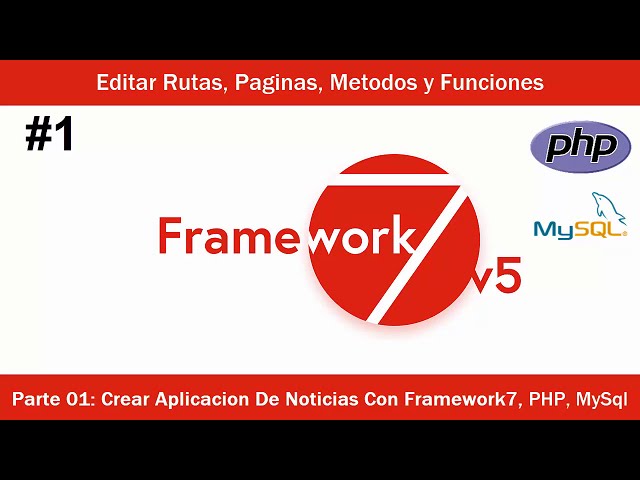 01-crear rutas, páginas, métodos y funciones | Crear aplicacion Blog de Noticias con #Framework7
