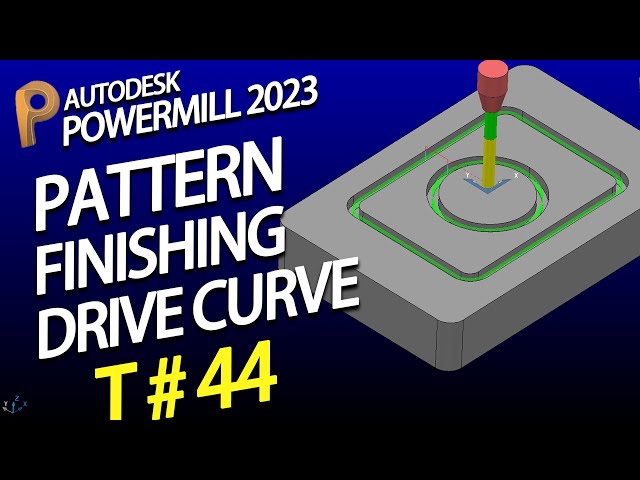 Powermill 2020 tutorial | autodesk powermill programming | powermill pattern finishing