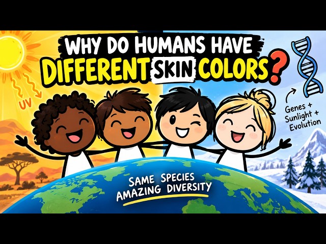 Why Do Humans Have Different Skin Colors? The Science  Evolution