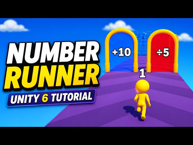 I Made a Number Runner Game Under 40 Minutes | Full Unity 6 Crash Course