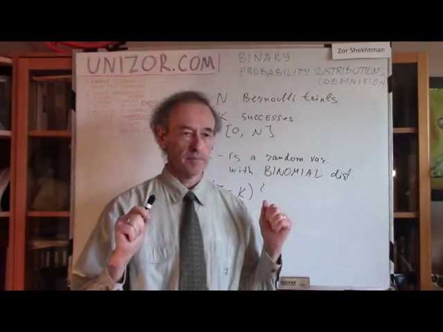 Unizor - Probability - Binary Distributions