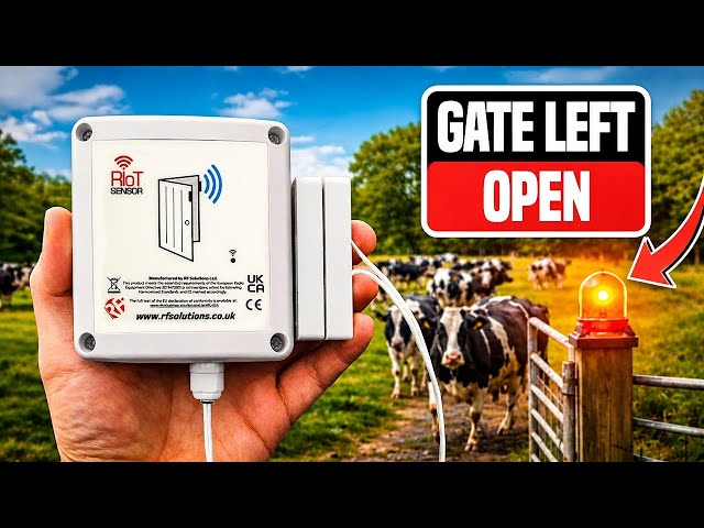 We Put RIoT Sensors on Every Farm Gate—Here’s Why