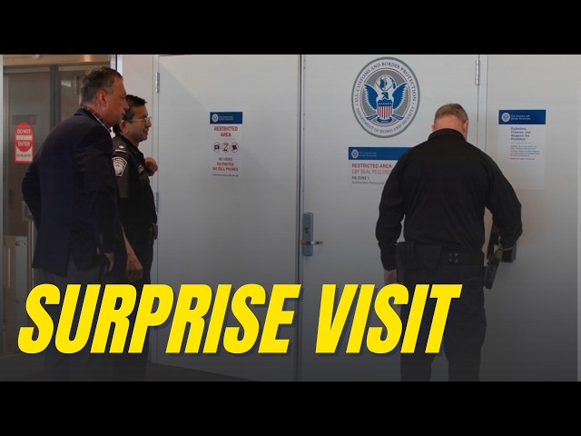 What Is CBP Doing Behind Close Doors? Padilla Sees For Himself At SFO Airport.