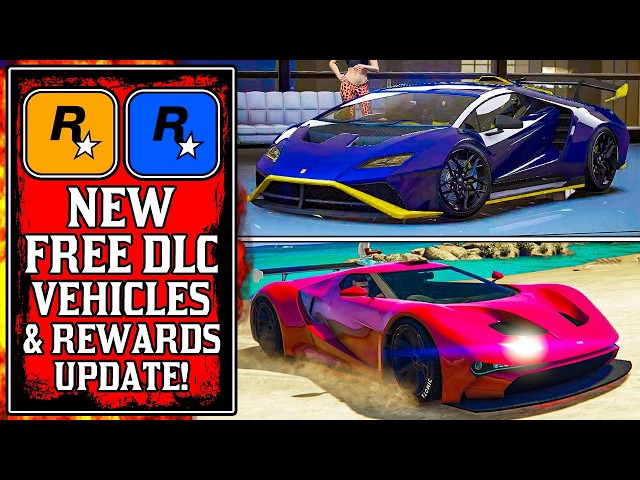 FREE DLC VEHICLE Unlocks, The NEW GTA Online Update & More! (New GTA5 Update)