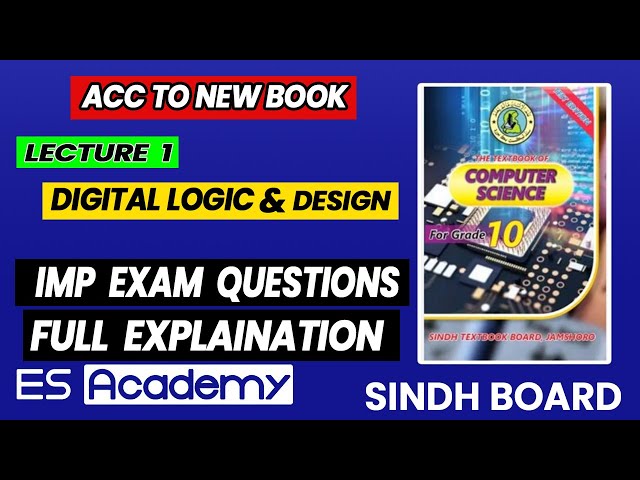 10 CLASS UNIT 6 | Data Representation | PART 1 | chapter 6 | class 10 | Sindh board