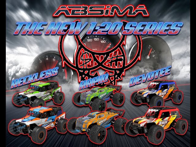 ABSIMA 1/20 First-Step RC Car Offroad Series