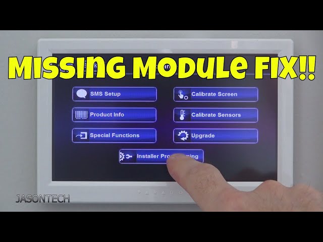 How to do a Module Scan on Paradox Alarm EVO48, EVO192, EVOHD, 3Ways