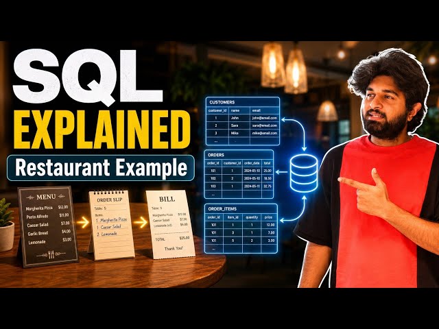 What Is SQL? Explained Like You’re Ordering Food