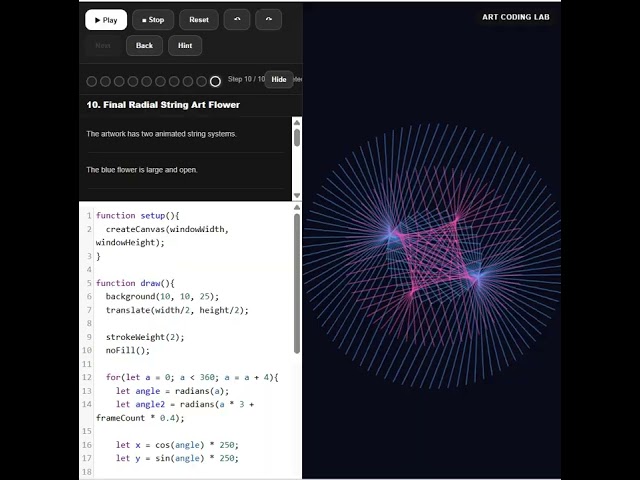 Learn creative coding with Art Coding Lab