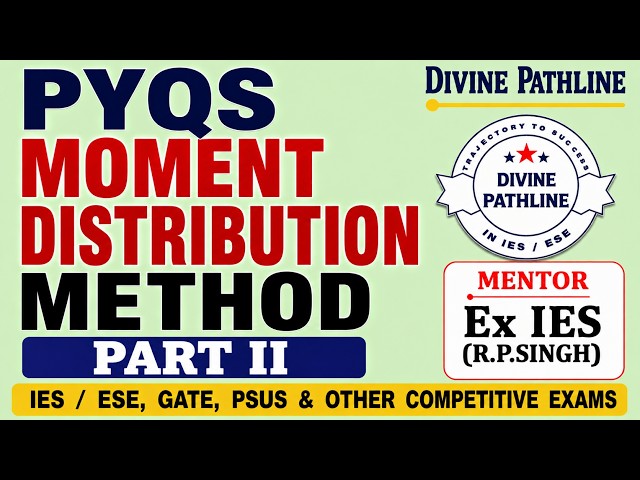 Moment Distribution Method PYQs Part II