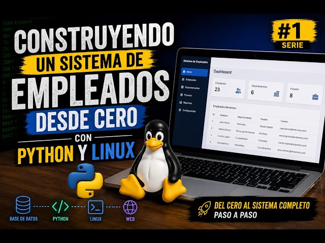 Construyendo un sistema de empleados desde cero con Python y Linux | #1 Creamos nuestro servidor