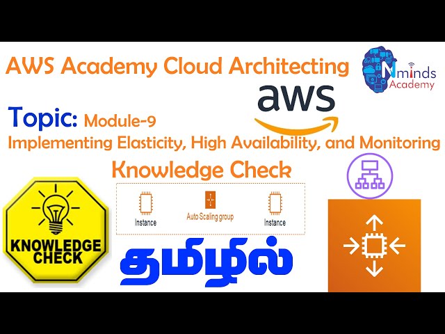 AWS Academy Cloud Architecting Module 9 Knowledge Check