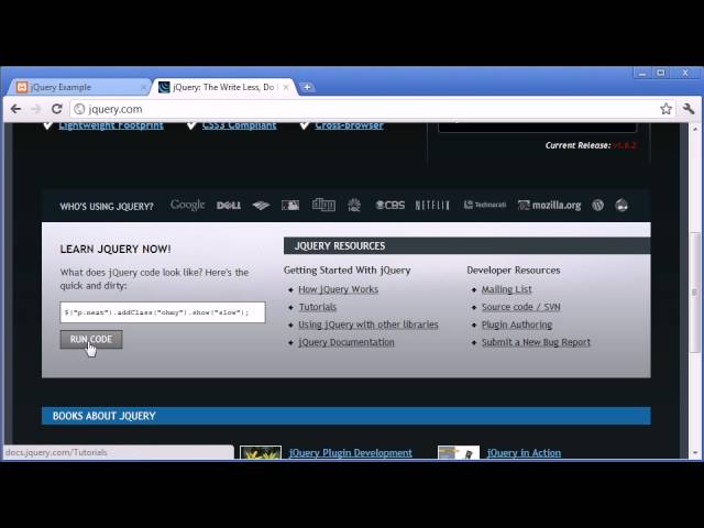 jQuery Tutorial - 1 - Introduction to jQuery
