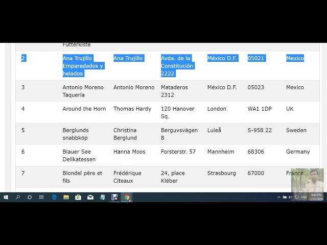 3। SQL Tutorials BANGLA w3schools Database ডেটাবেজ SSELECT DISTINCT Examples