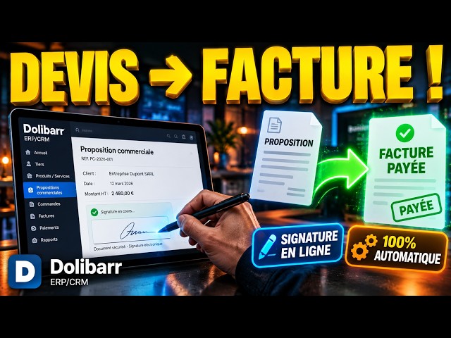 Dolibarr ERP Tutorial: Quotes, Invoices & Online Signatures!
