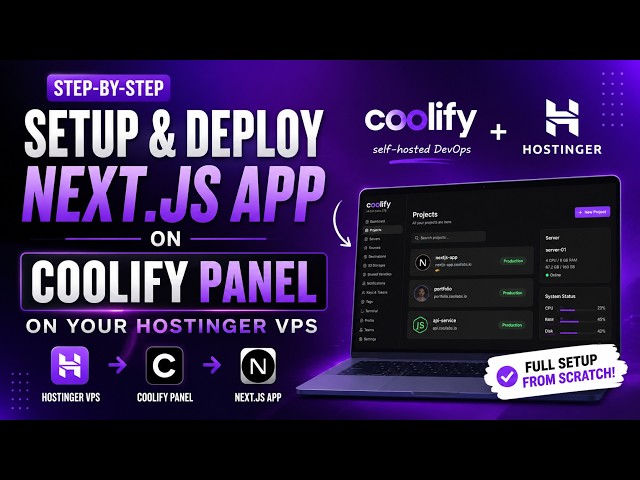 How to Deploy Next JS App Using Coolify
