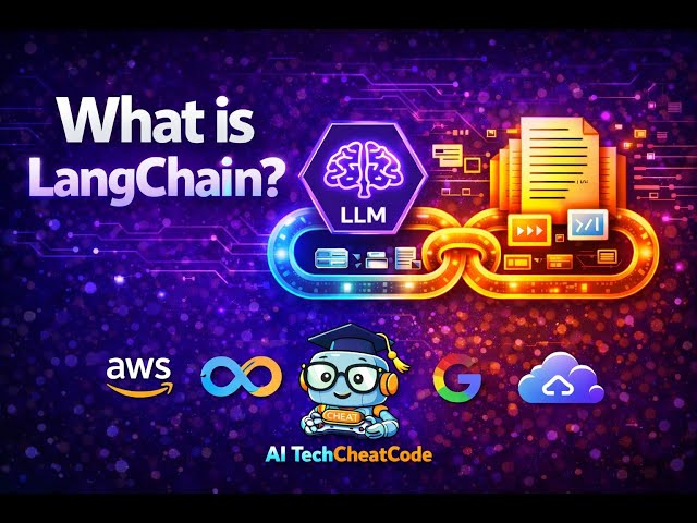 What is LangChain? Explained in 10 Minutes 🚀 #AITechCheatCode