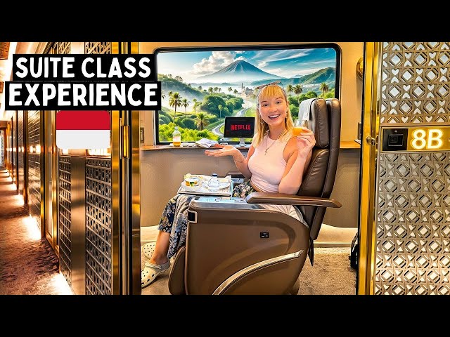 Riding The World’s BEST Train in INDONESIA 🇮🇩 $100 Luxury Suite Yogya to Surabaya