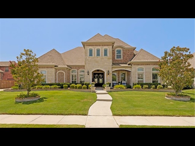 INSIDE a Stunning Cul-de-Sac Home in Prosper with Resort Pool | SERHANT. Tour