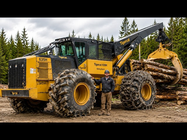10 BIGGEST Logging Skidders EVER BUILT !