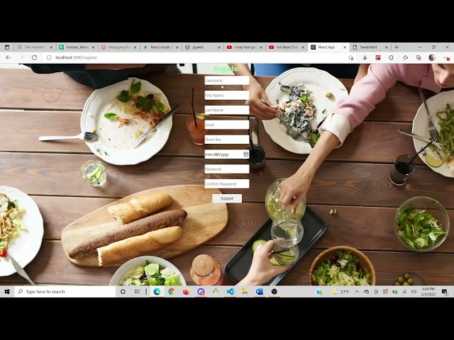 Grocery List App React JS