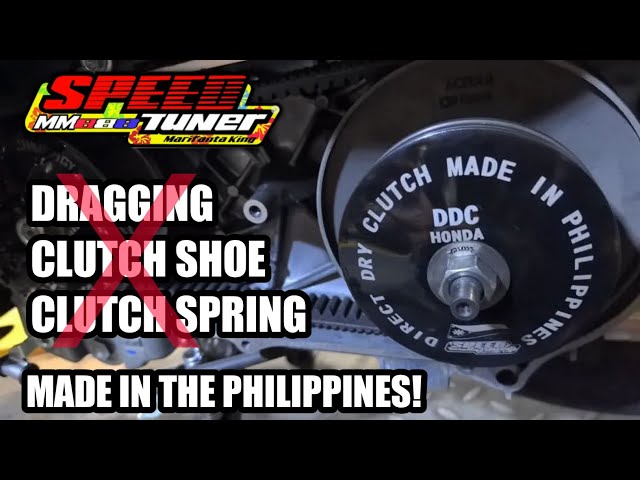 DDC BY SPEEDTUNER MADE IN PH. No More Dragging, Clutch Shoe, Clutch Spring😍🥰🇵🇭