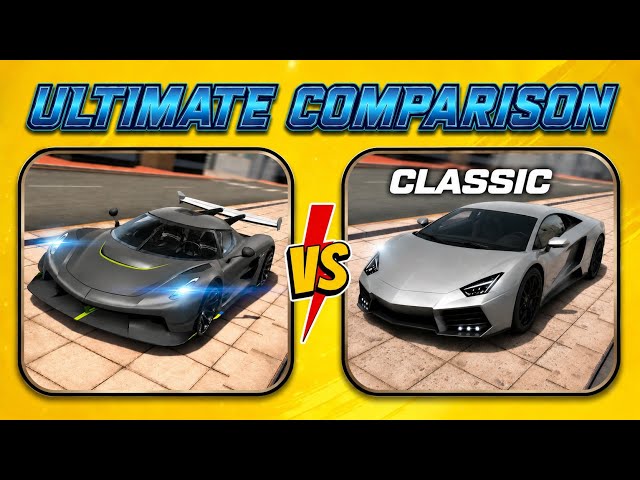 Extreme Car Driving Simulator vs Extreme Car Driving Simulator Classic!🤯