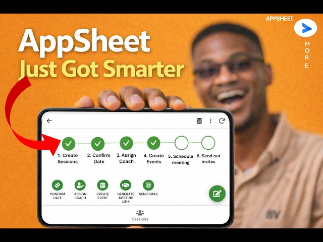AppSheet Just Got Smarter… Build This Progress Tracker UI in Minutes 🚀