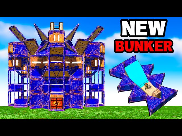 (NEW) Unraidable Bunker for SOLO / DUO / Rust Base Design 2025
