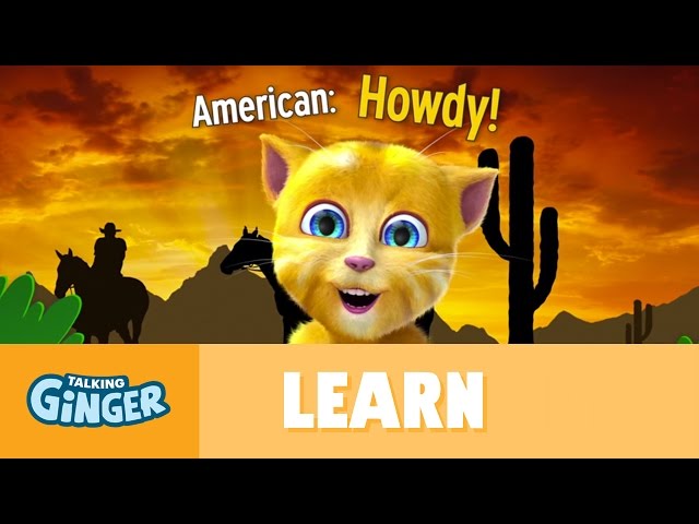 Talking Ginger Says Hello! 2