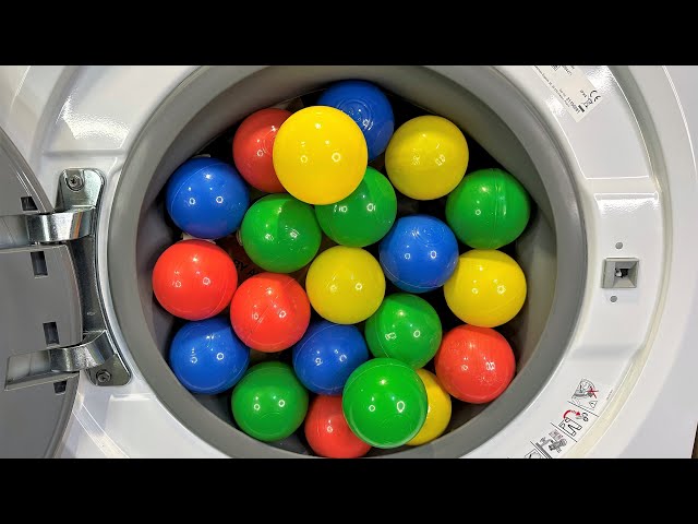 Experiment - Balls - in a Washing Machine