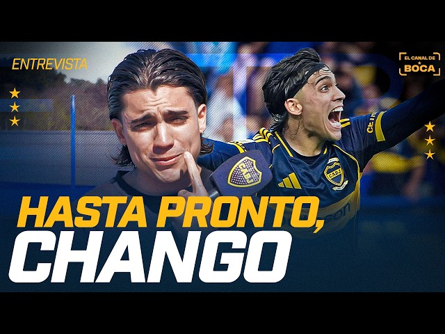 ZEBALLOS' EMOTION at his FAREWELL from BOCA | THE BOCA CHANNEL