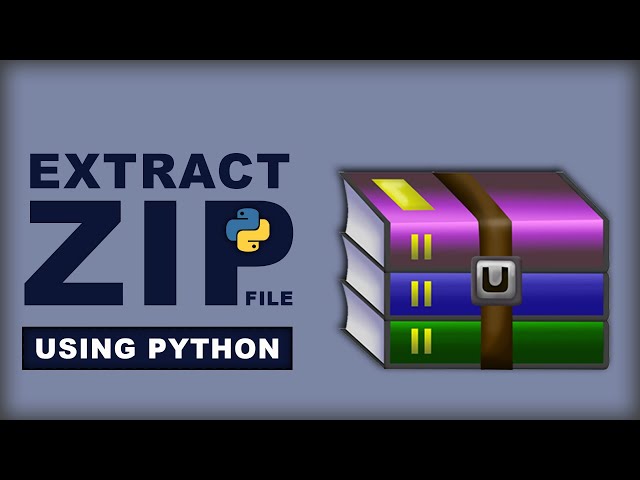 Python Tutorial : Extract ZIP Files Using Python | Python Project