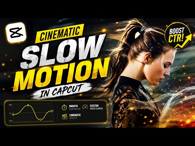 Create Smooth Slow Motion in CapCut PC with Speed Graphs