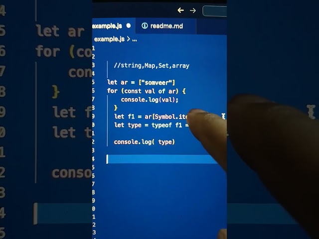 How to check iterabale or not - Symbol.iterator #array #set #map #javascript #coding #trending #tech