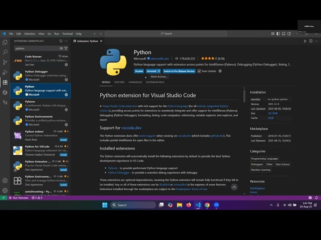 Machine Learning and Data Science - Python Module 2 Class 09