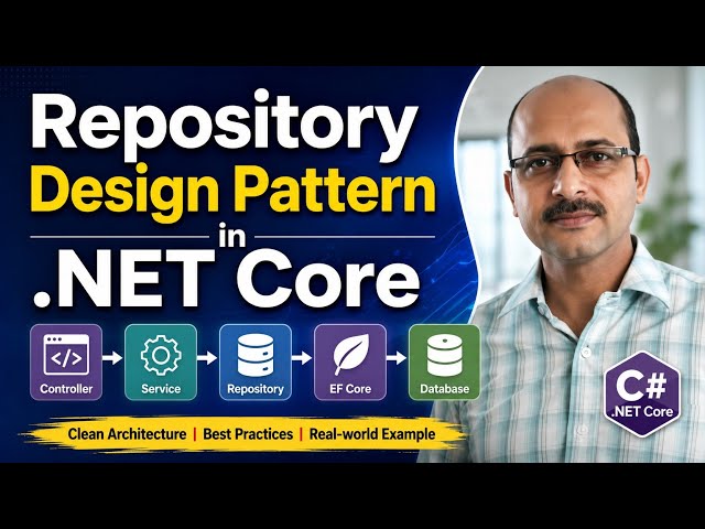 Repository Design Pattern in .NET Core | C#