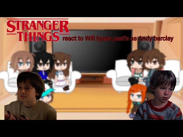 Stranger things S4 react to Will byers as Andy barclay || stranger things x Chucky ||