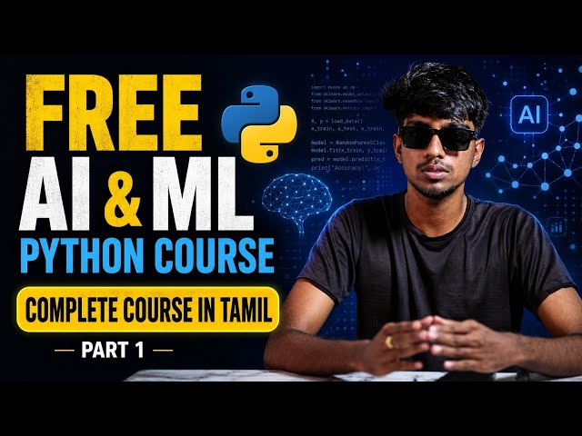 Python Tutorial in Tamil | Python Course for Beginners | Part 1
